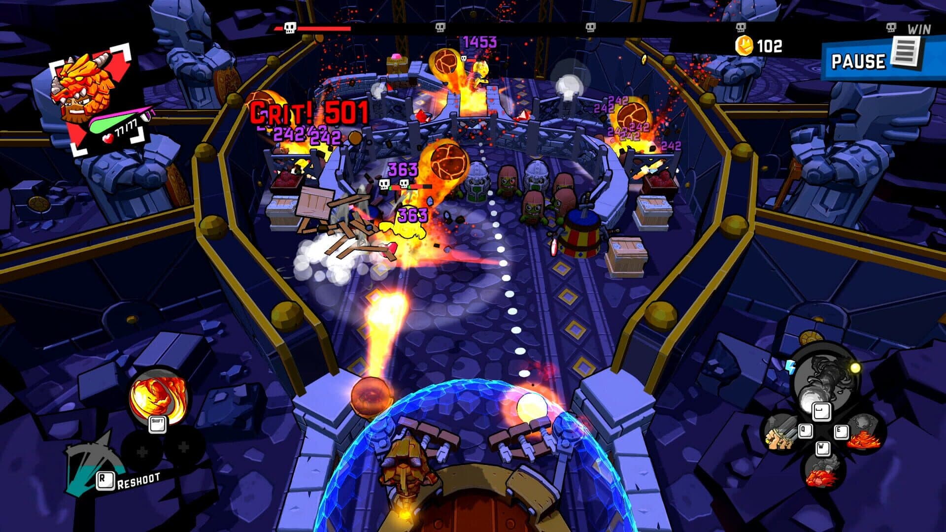 Zombie Rollerz: Pinball Heroes screenshot 6