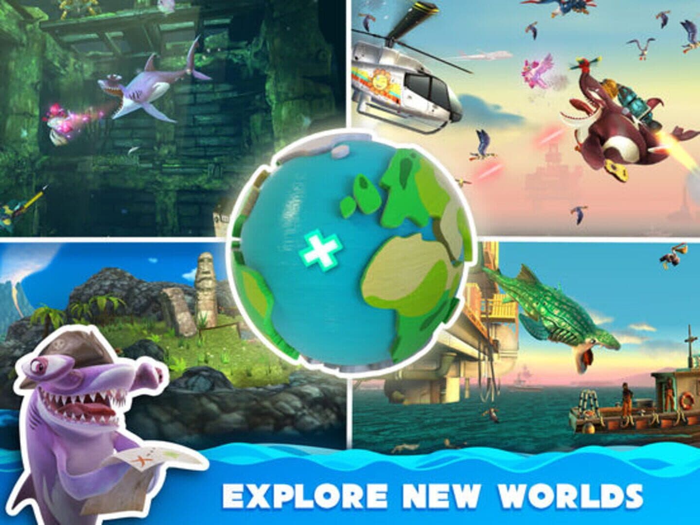 اسکرین‌شات Hungry Shark World - 1