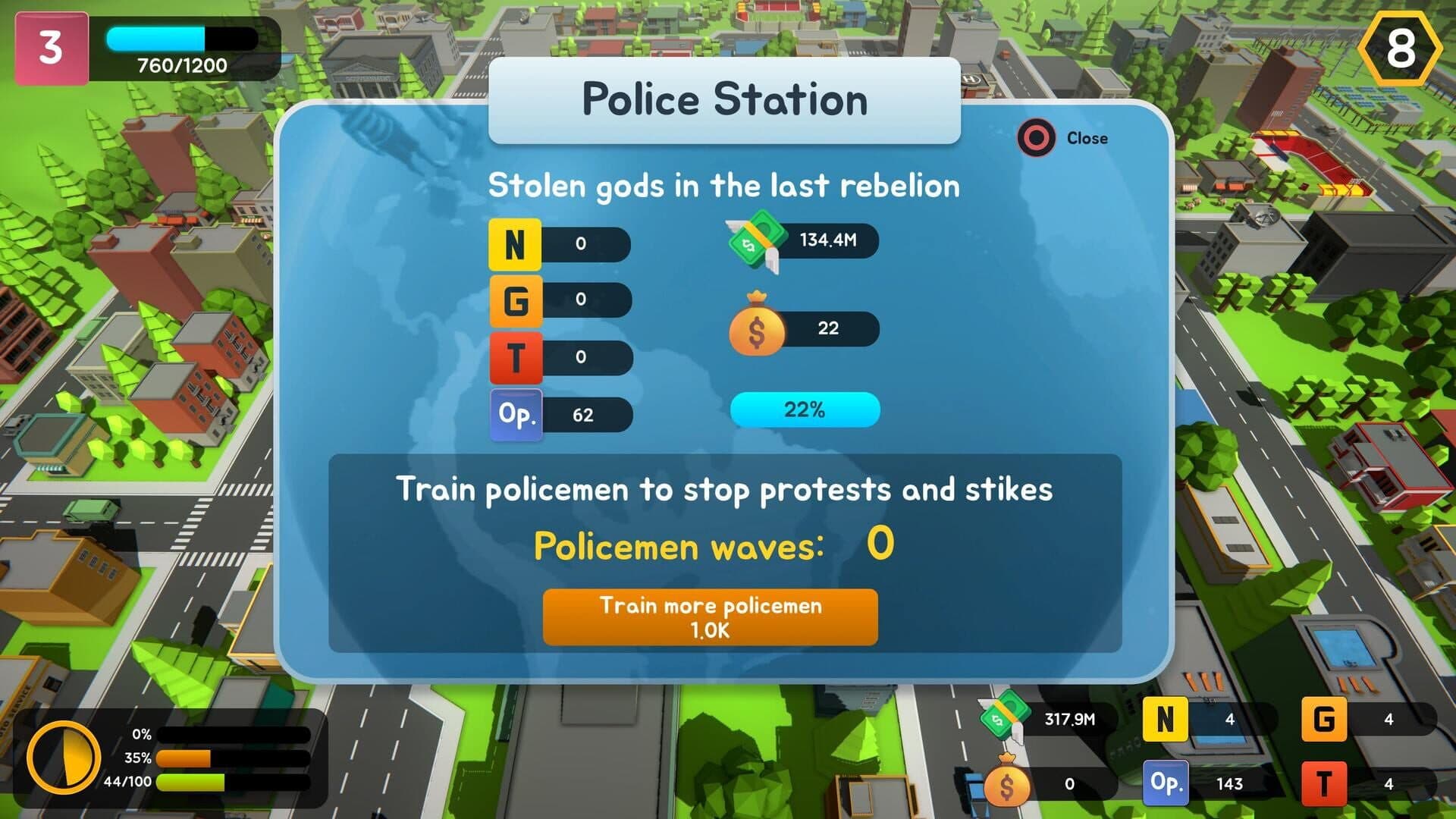 اسکرین‌شات Corruption: Political Simulator Strategy - 4
