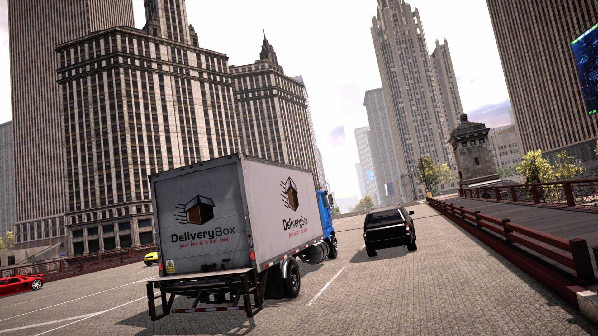 اسکرین‌شات Truck Simulator 2025: City Work Delivery - 1