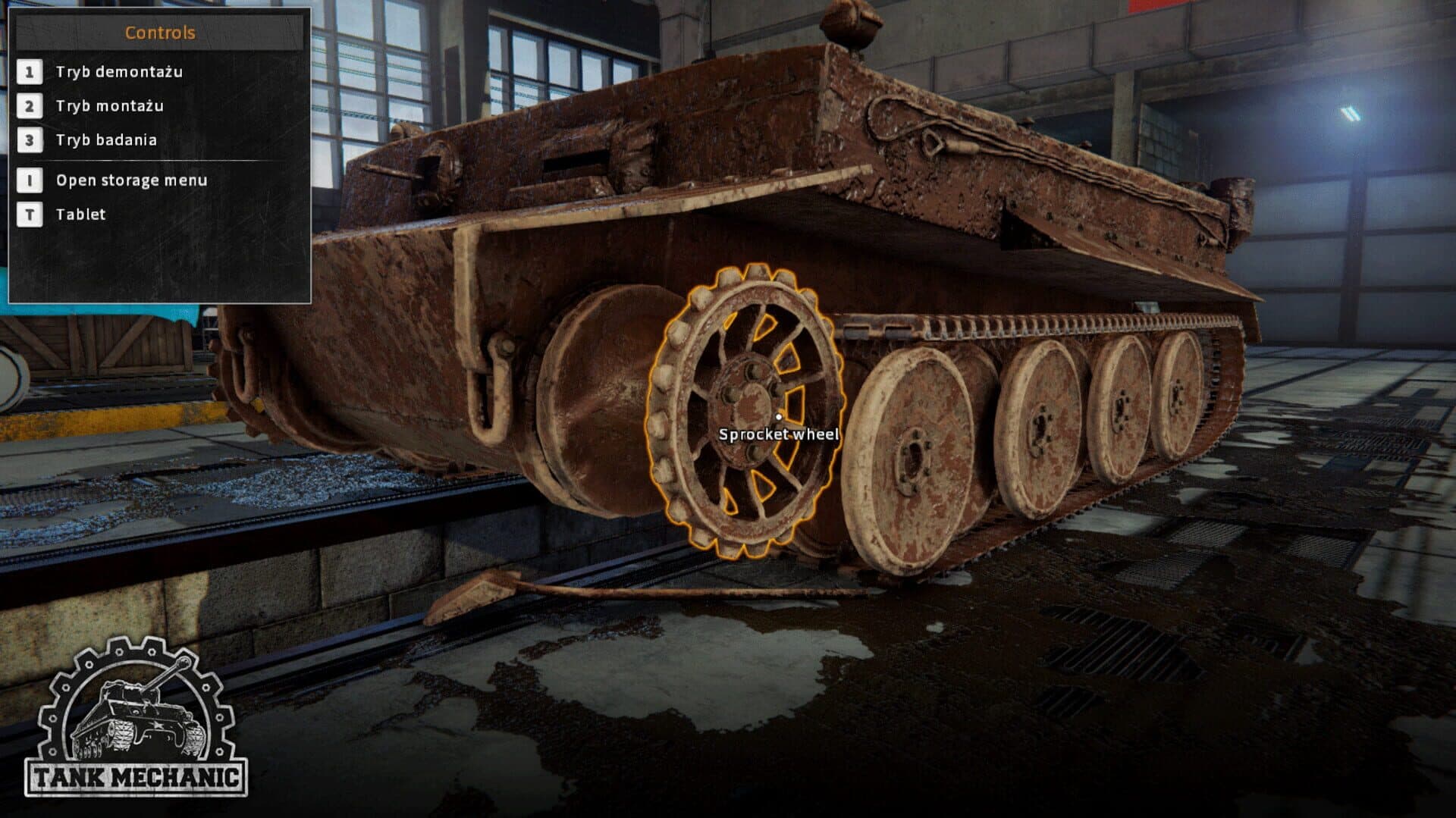 Tank Mechanic Simulator screenshot 1
