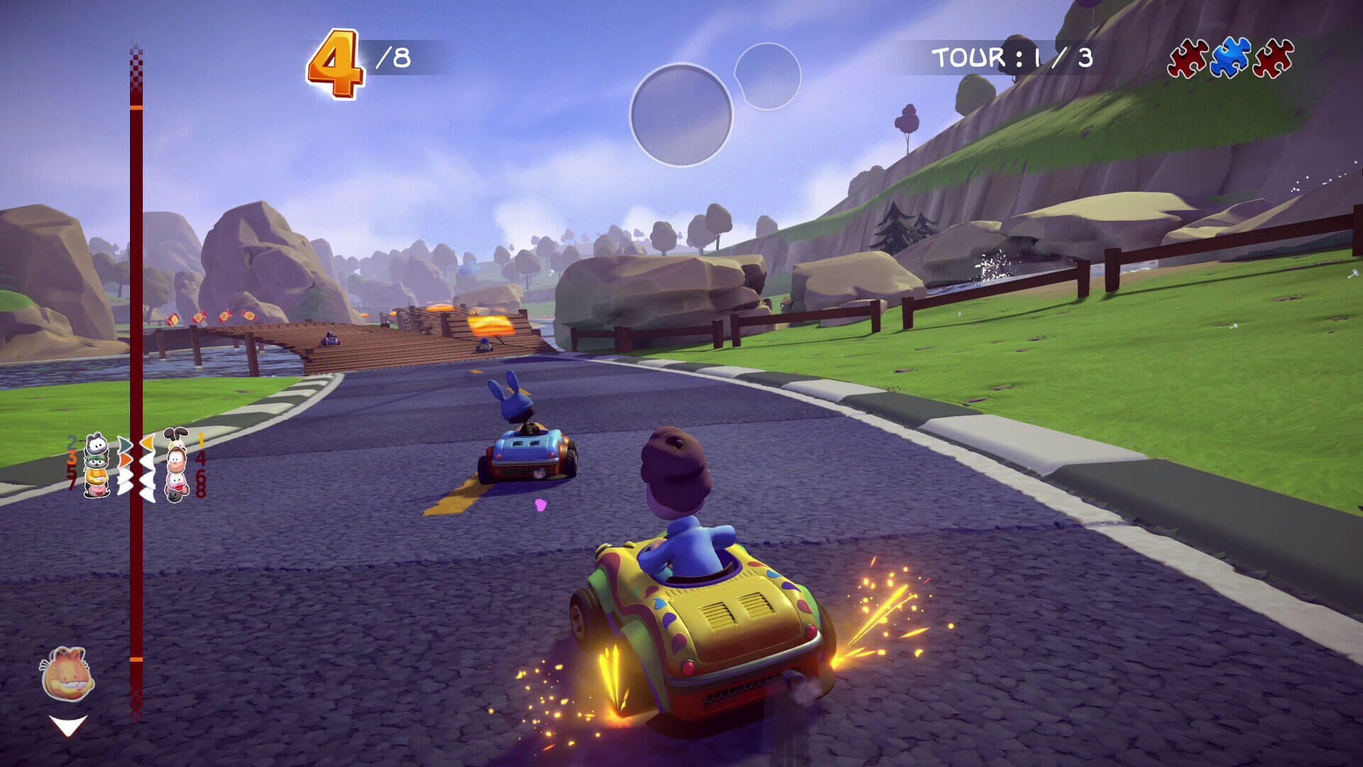 Garfield Kart: Furious Racing screenshot 3