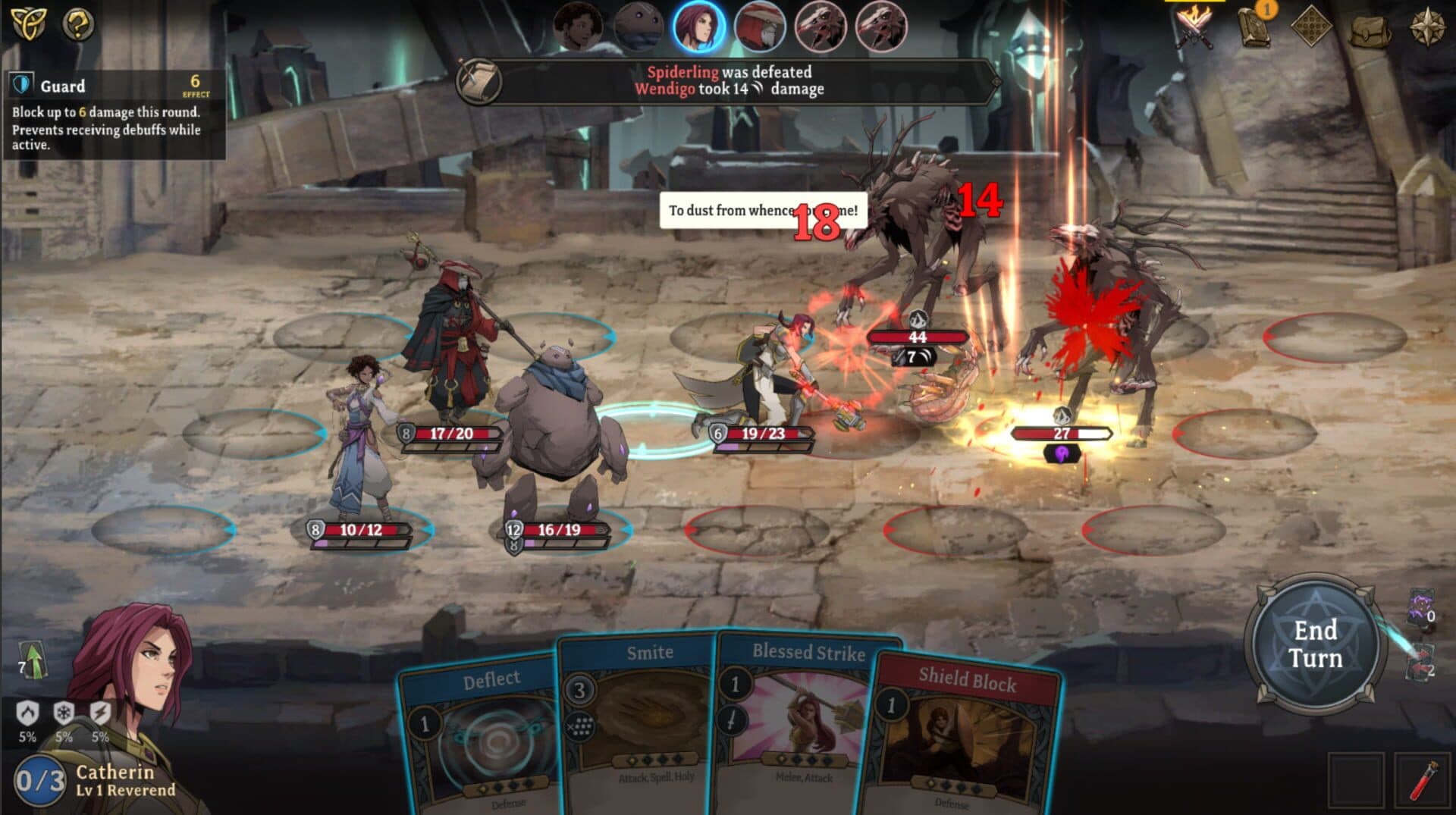 Gordian Quest screenshot 1