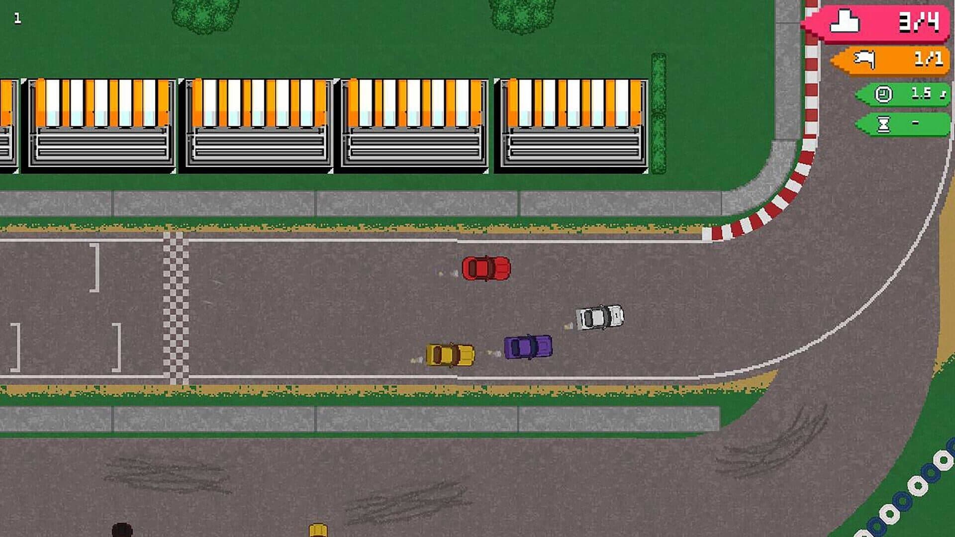 اسکرین‌شات Full Throttle Pixel Racing - 1