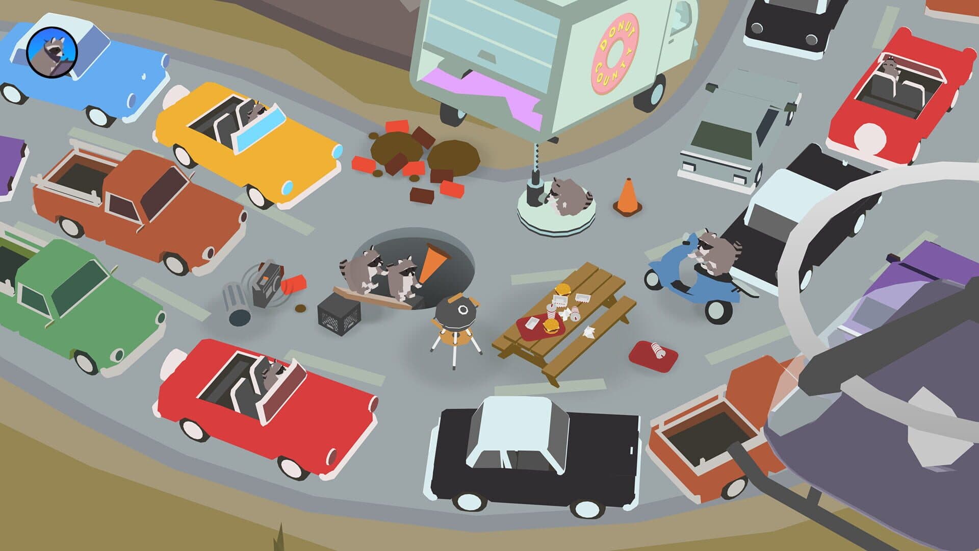 اسکرین‌شات Donut County - 2