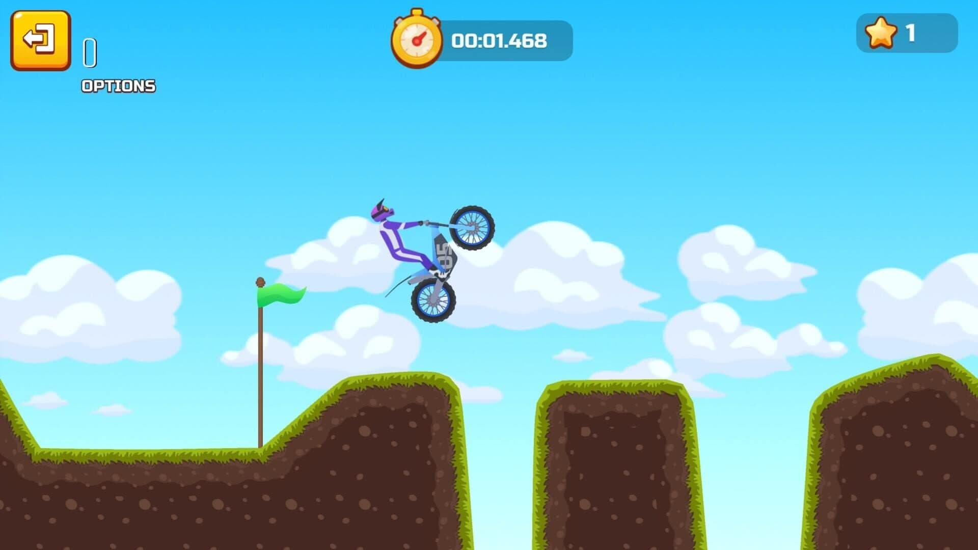 اسکرین‌شات Hill Climb on a Motorcycle - 1