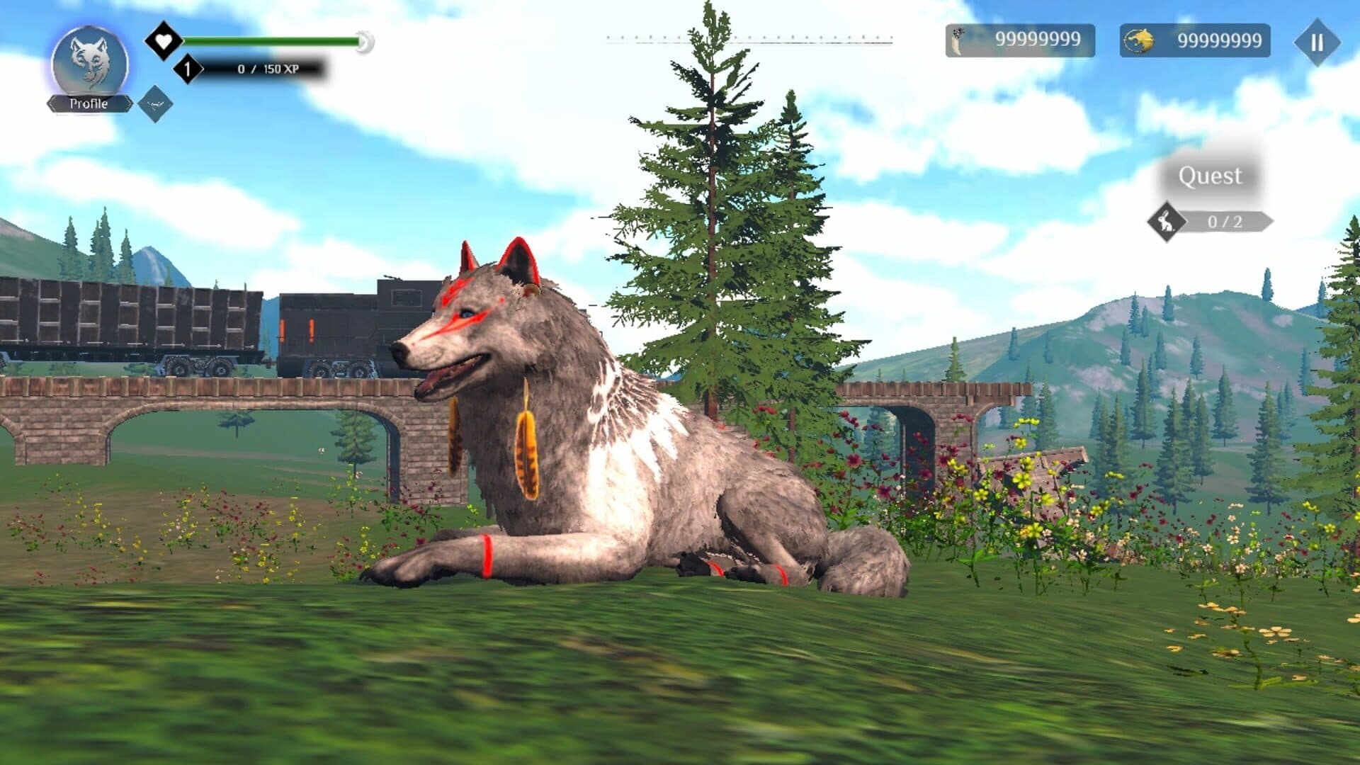 اسکرین‌شات Wolf Simulator - 3
