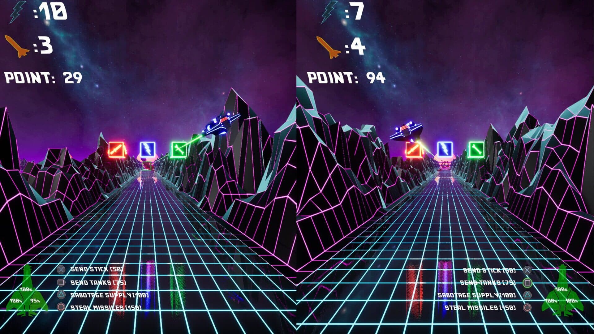 اسکرین‌شات Brain in Retro Space - 1