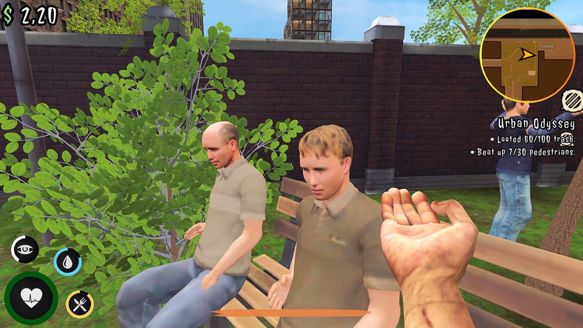اسکرین‌شات Urban Survival Simulator: The Bum's Journey - 2