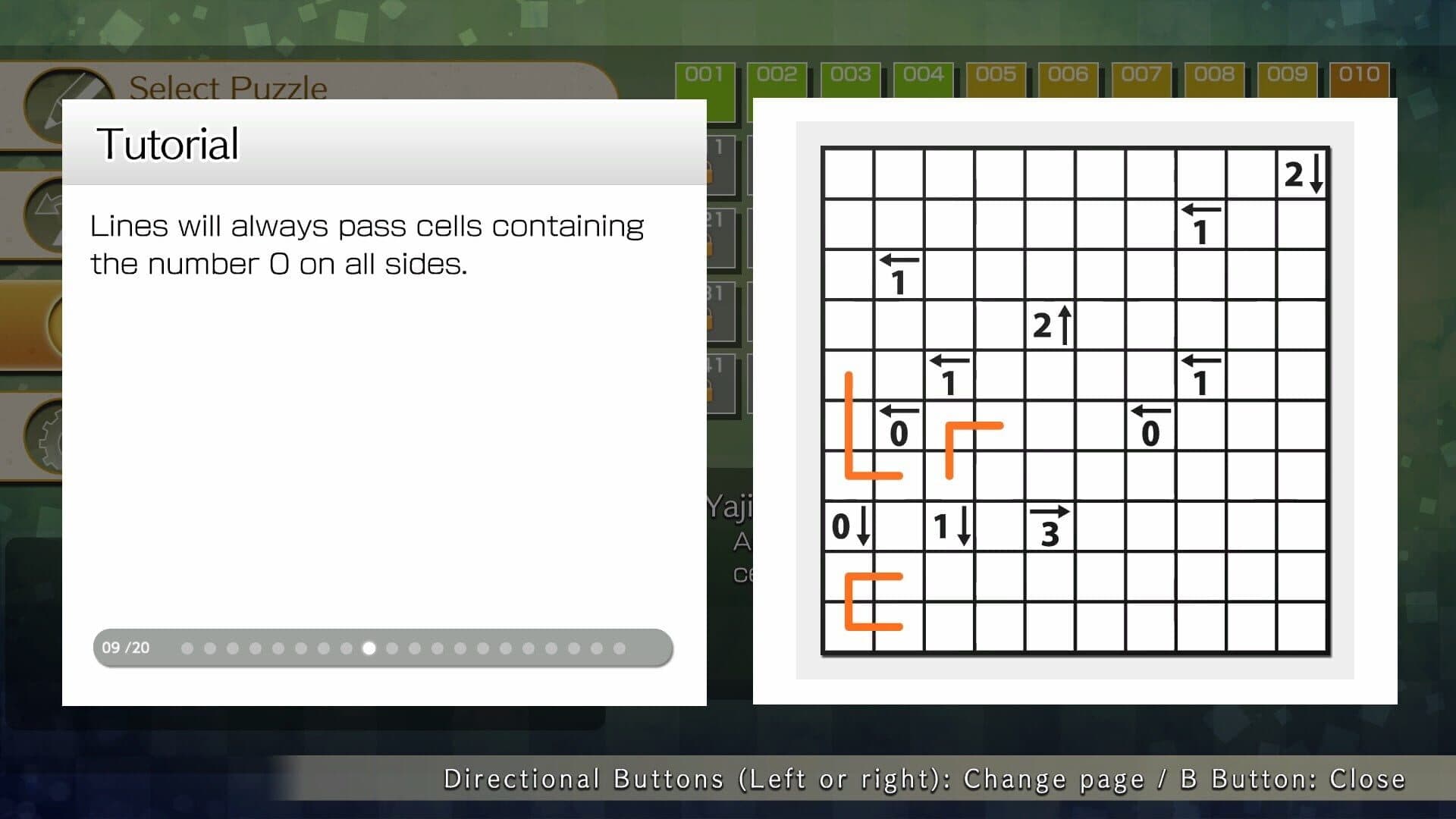 اسکرین‌شات Puzzle by Nikoli W Yajilin - 4