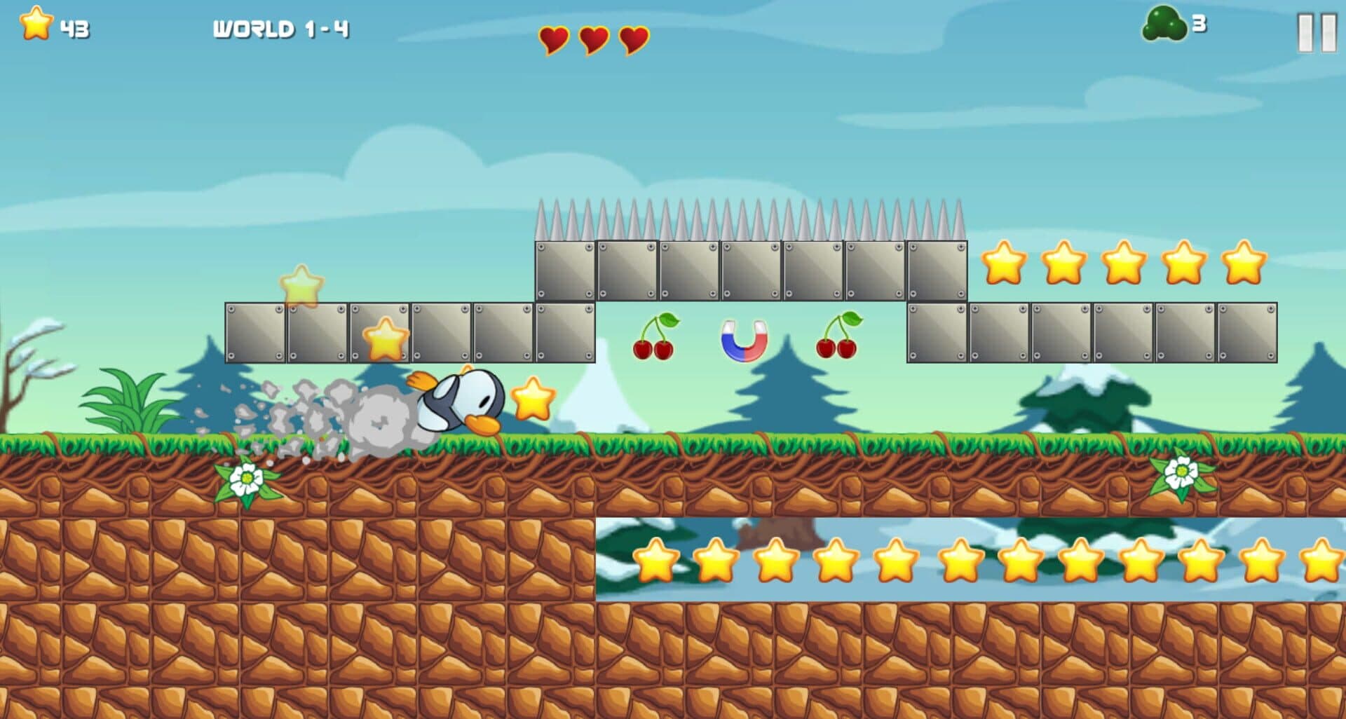اسکرین‌شات Penguin Adventure - 1