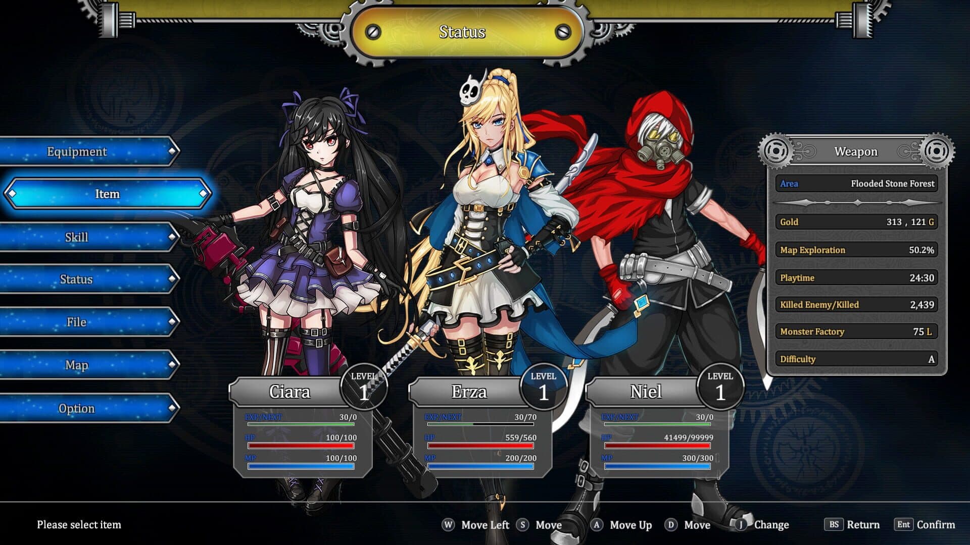 اسکرین‌شات Frontier Hunter: Erza's Wheel of Fortune - 3