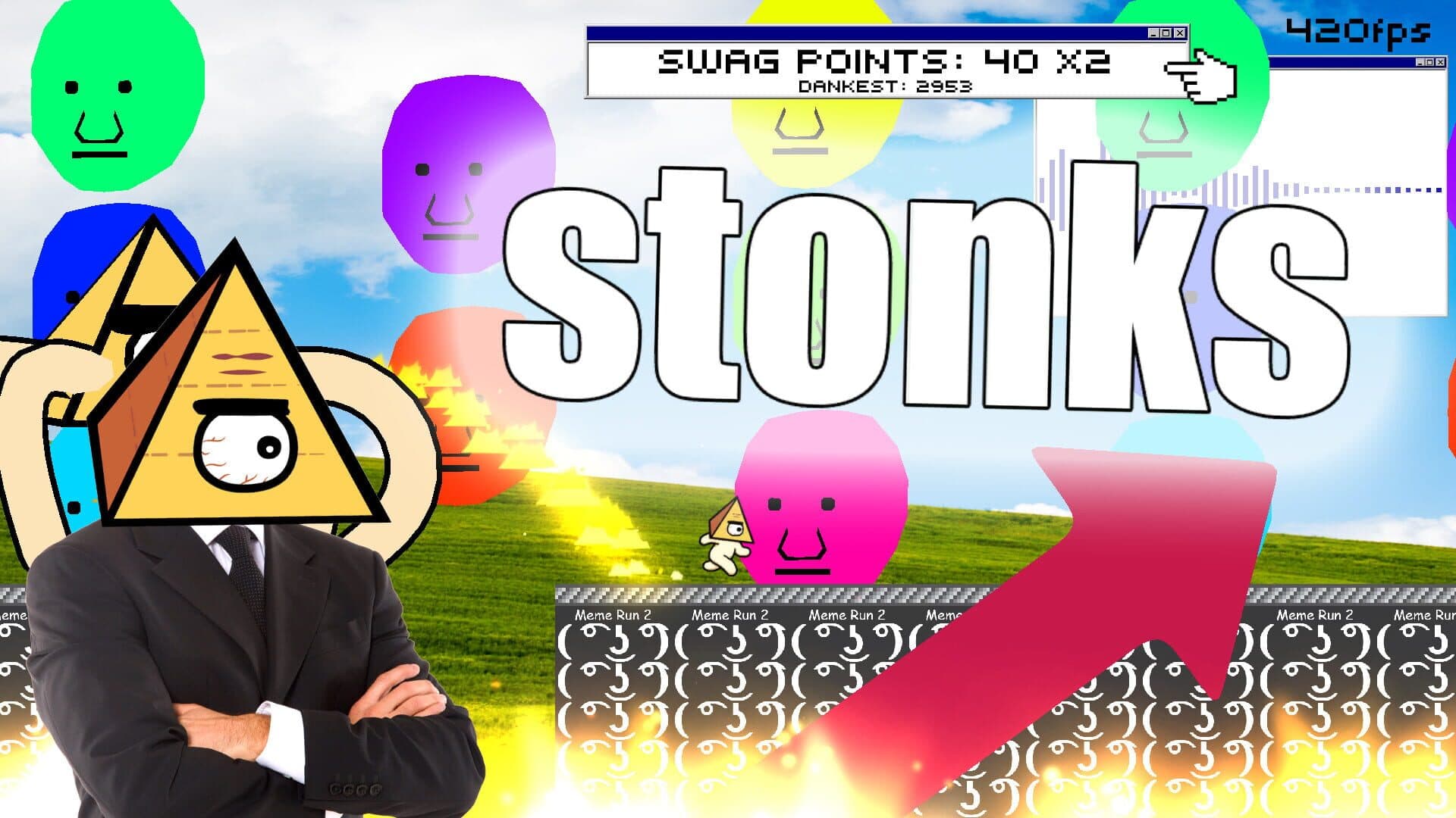 Meme Run 2 screenshot 1