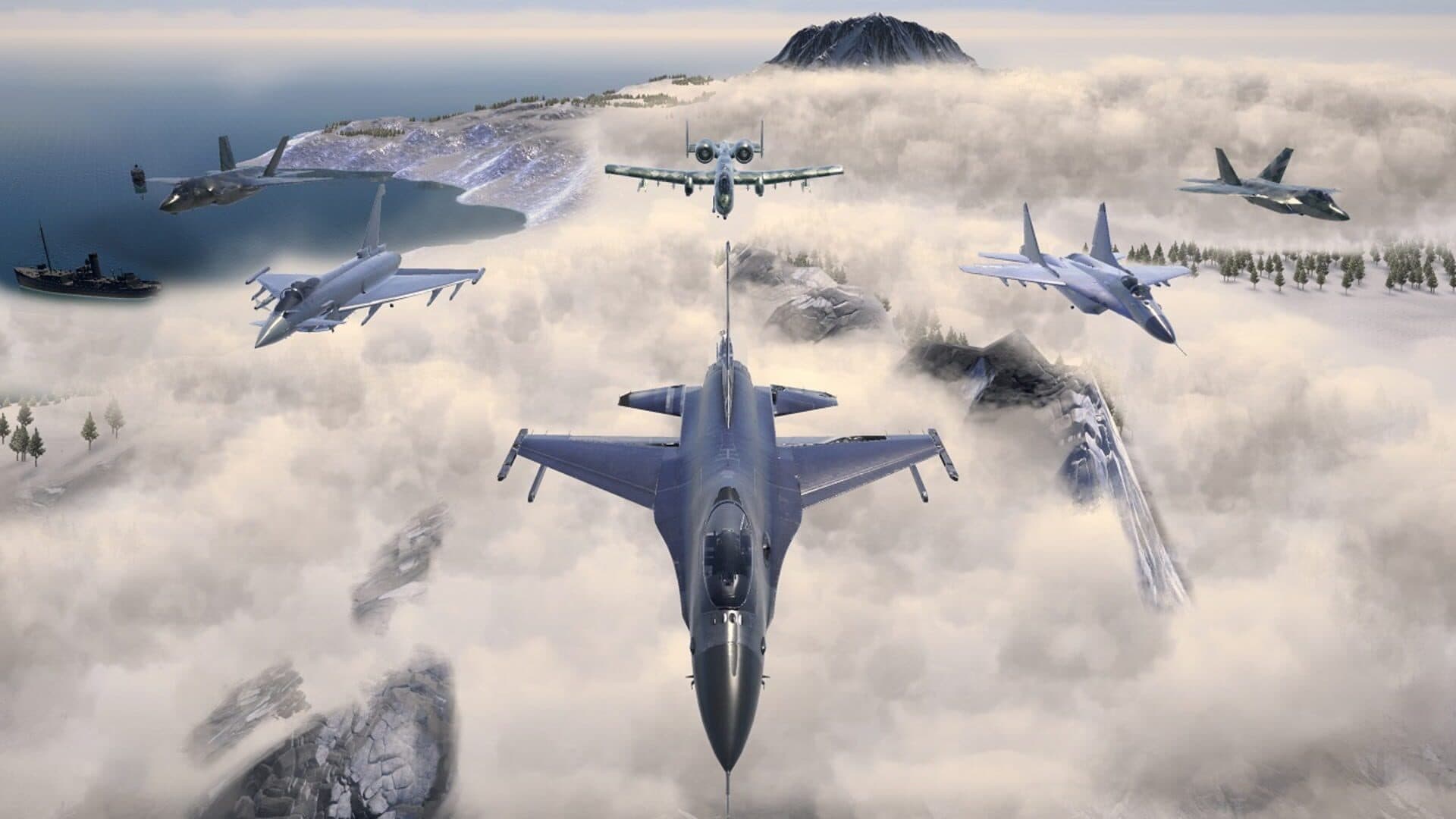 اسکرین‌شات Airplane Flight Simulator: Combat Zone - 4