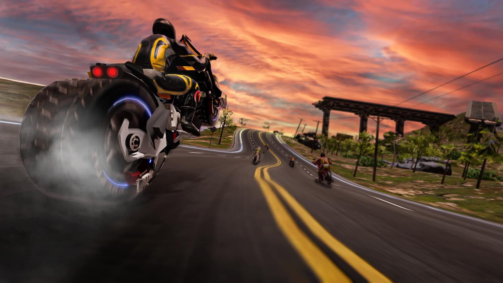 اسکرین‌شات 2044 Moto Racer: Cyber Racing Simulator - 1