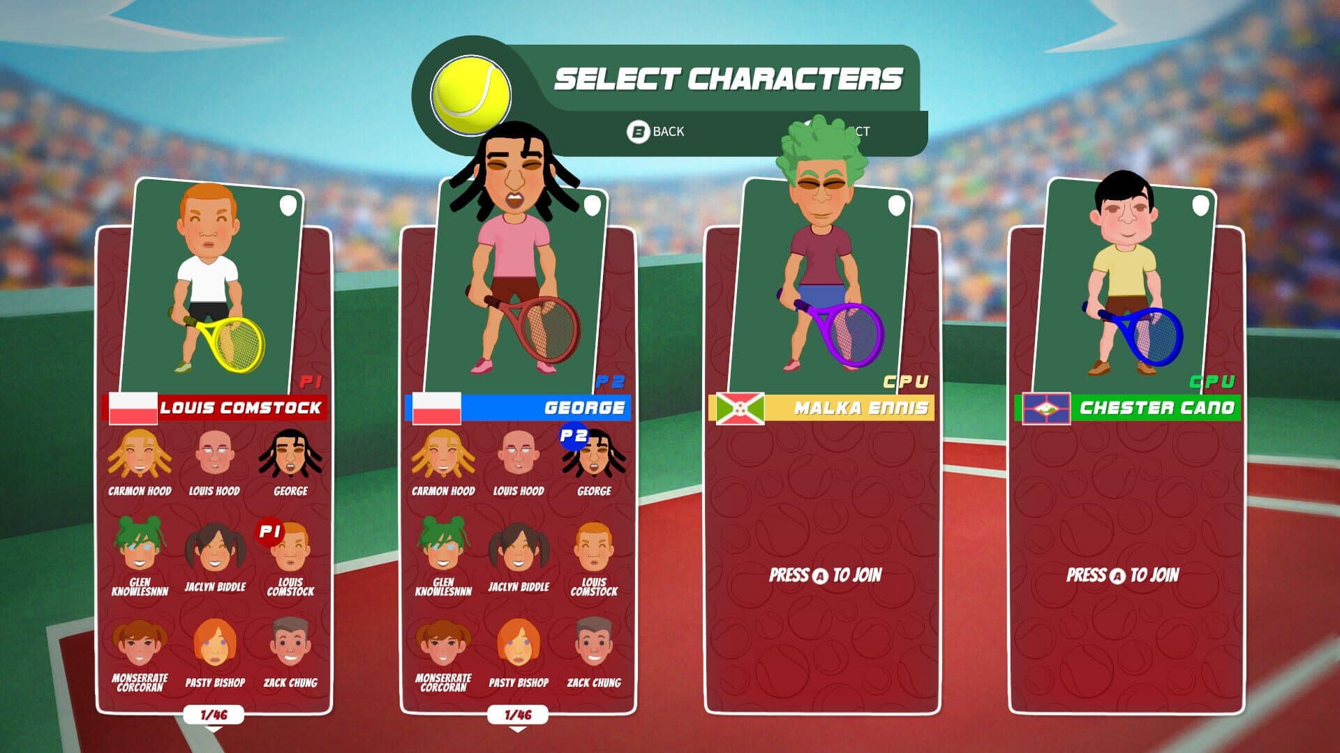 Super Tennis Blast screenshot 3