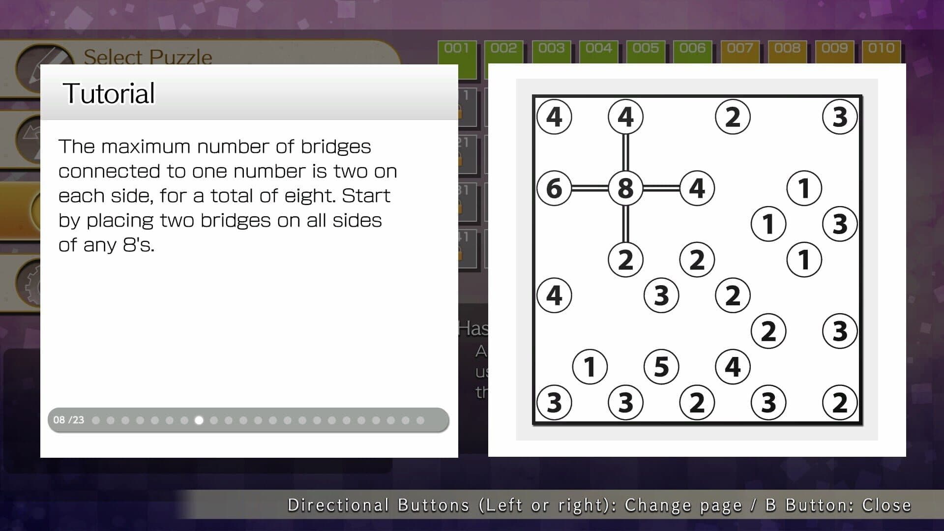 اسکرین‌شات Puzzle by Nikoli W Hashiwokakero - 3