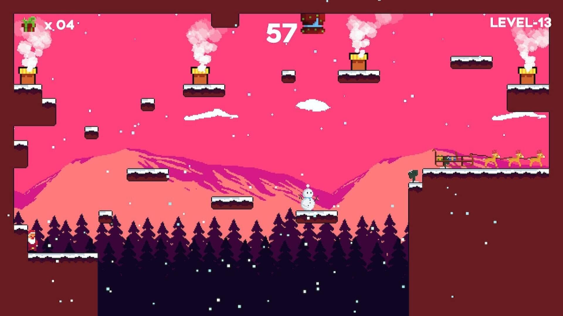 اسکرین‌شات Santa's Chimney Quest - 3