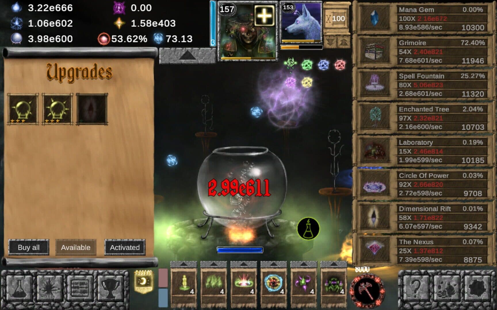 اسکرین‌شات Idle Wizard - 1