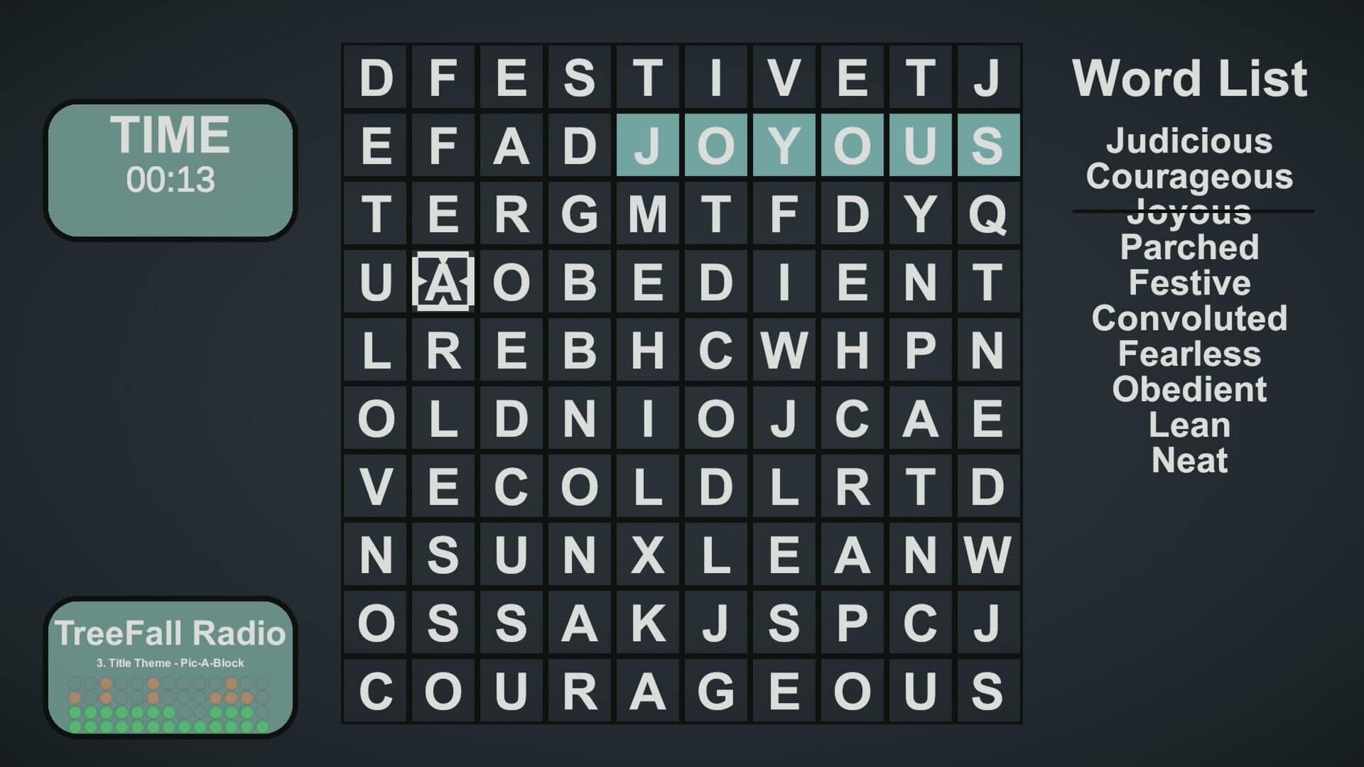 1-2-Exquisite Word Search! screenshot 2