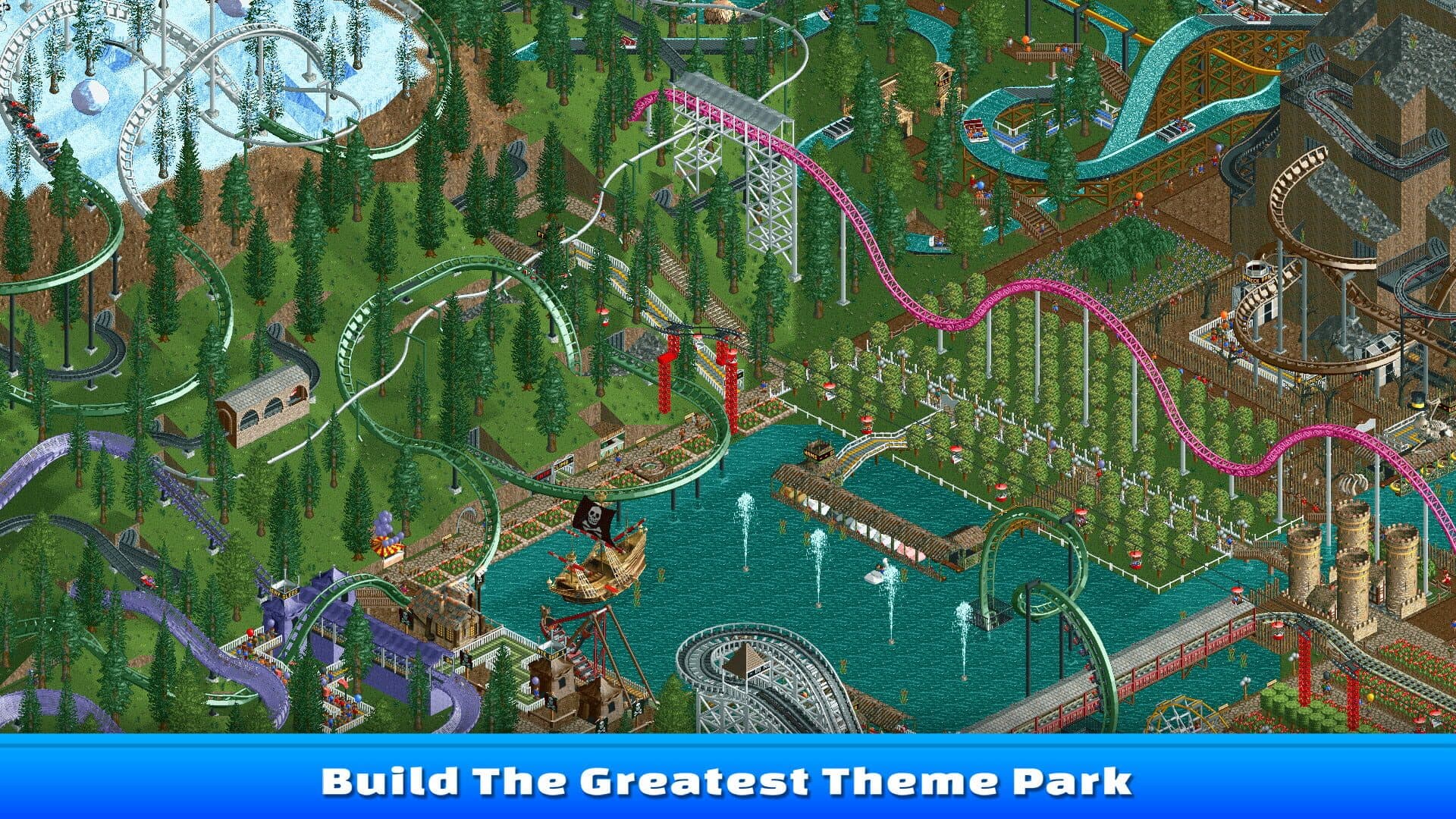اسکرین‌شات RollerCoaster Tycoon Classic - 7