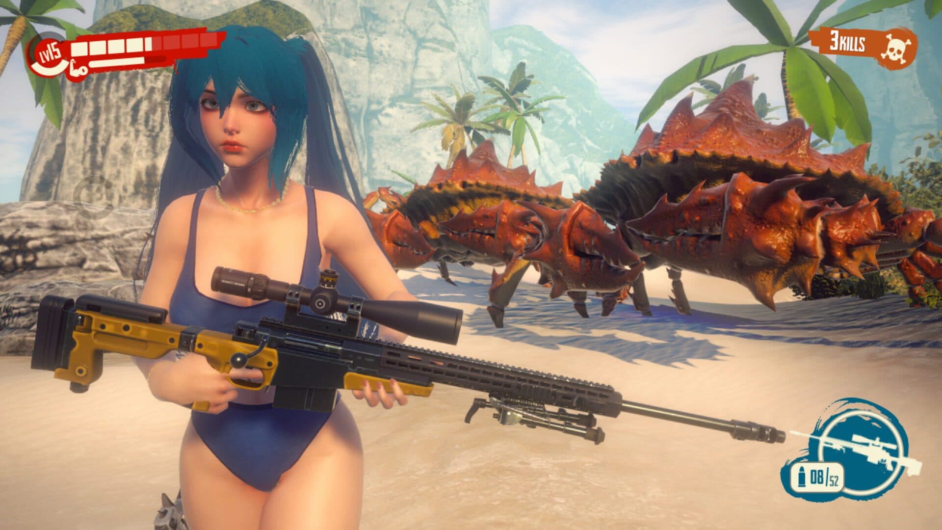 Anime Girls: Sun of a Beach screenshot 0