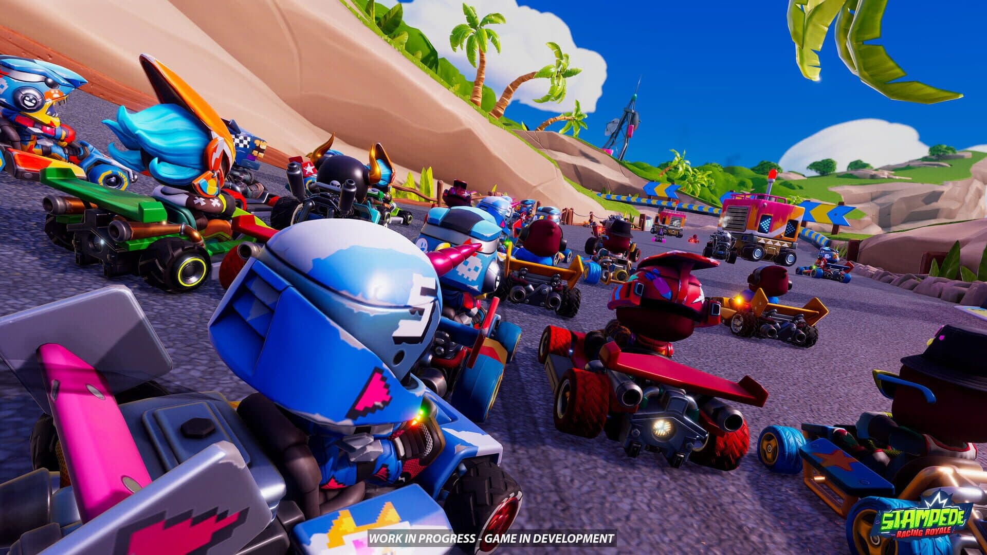 Stampede Racing Royale screenshot 4