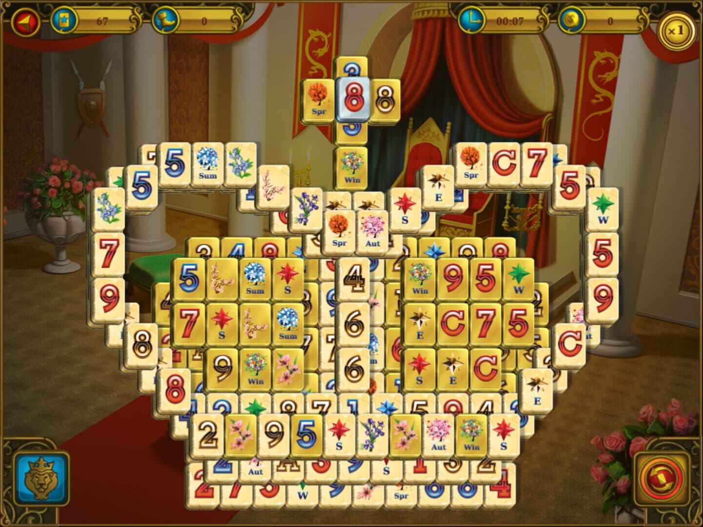 Mahjong Royal Towers screenshot 4