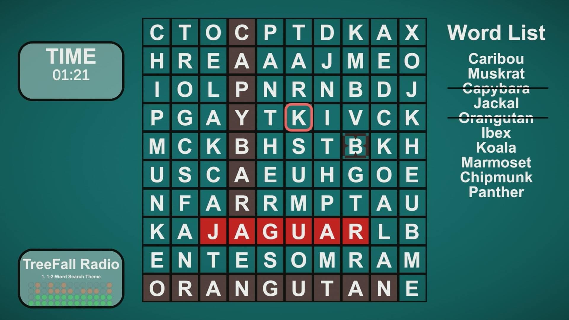 اسکرین‌شات 1-2-Dynamic Word Search! - 2