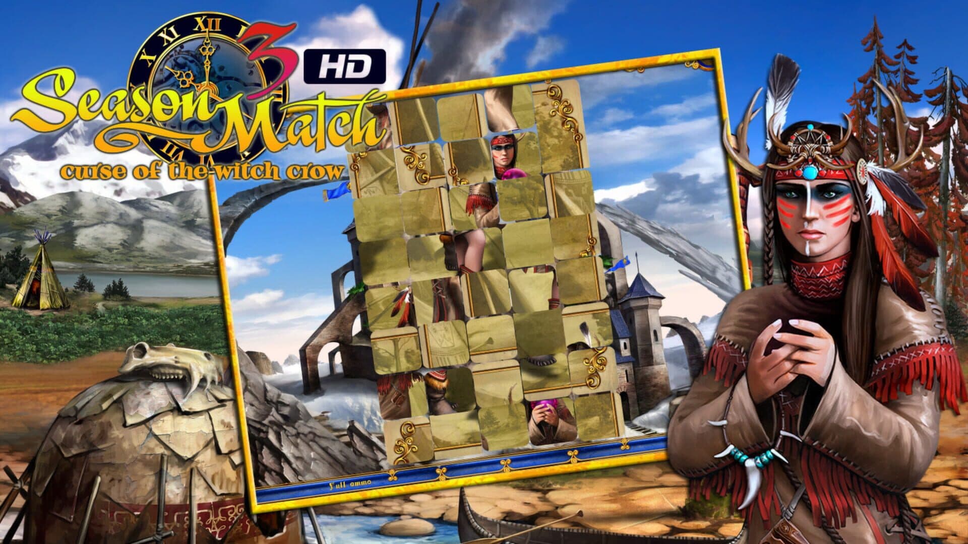 Season Match 3: Curse of the Witch Crow screenshot 3