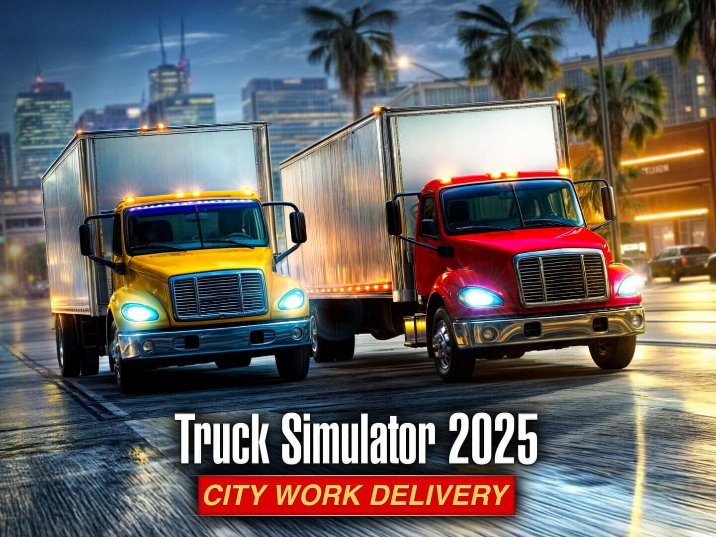 Truck Simulator 2025: City Work Delivery