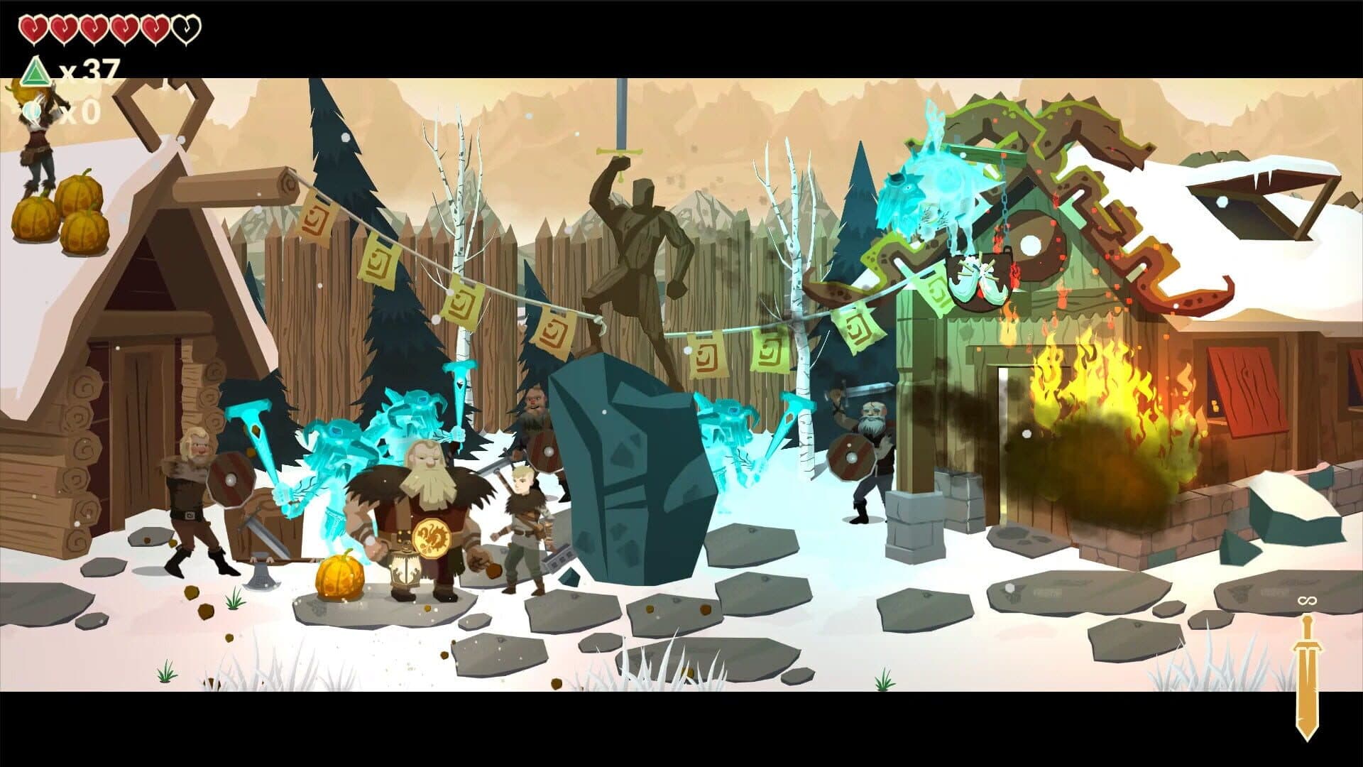 Leif's Adventure: Netherworld Hero screenshot 3