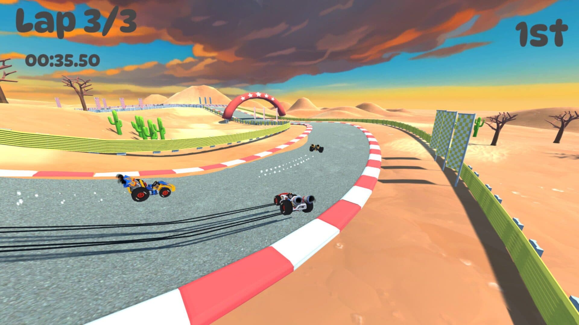 اسکرین‌شات Nitro Karts Racing - 2