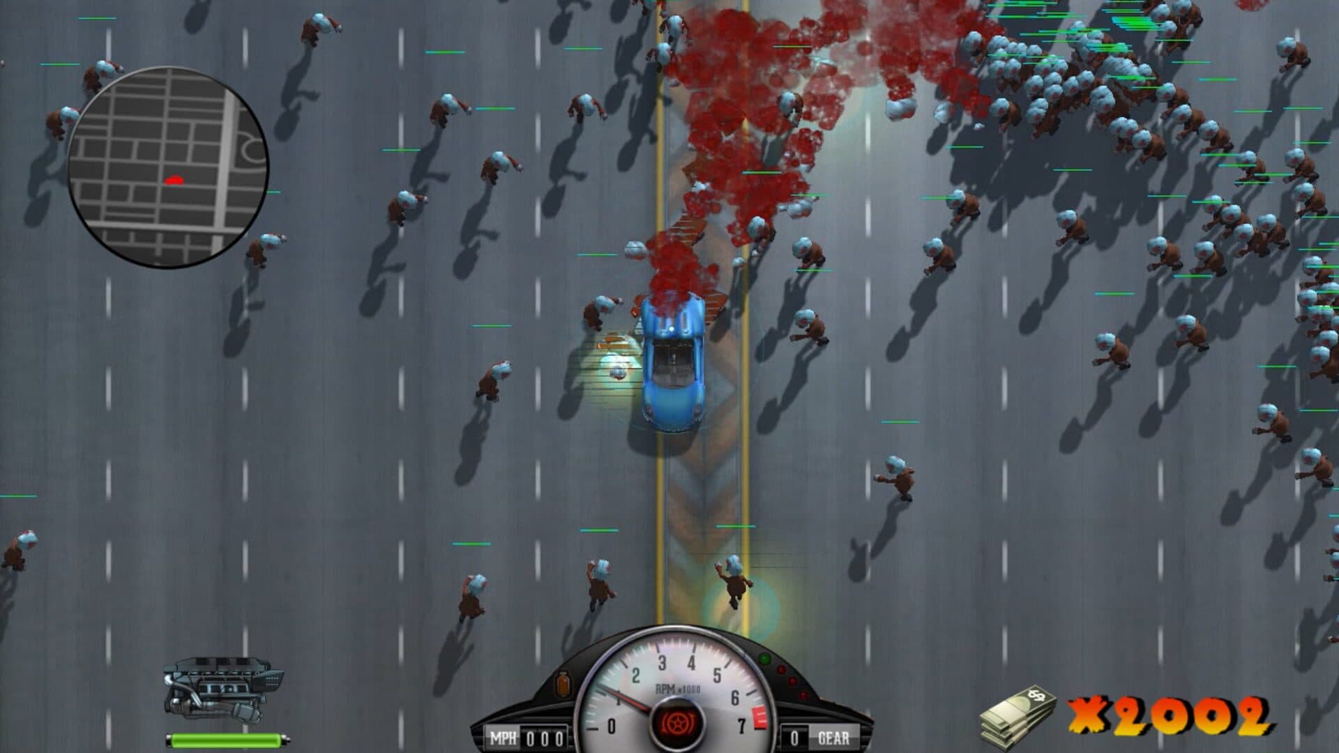 اسکرین‌شات Slice Zombies for Kinect - 1