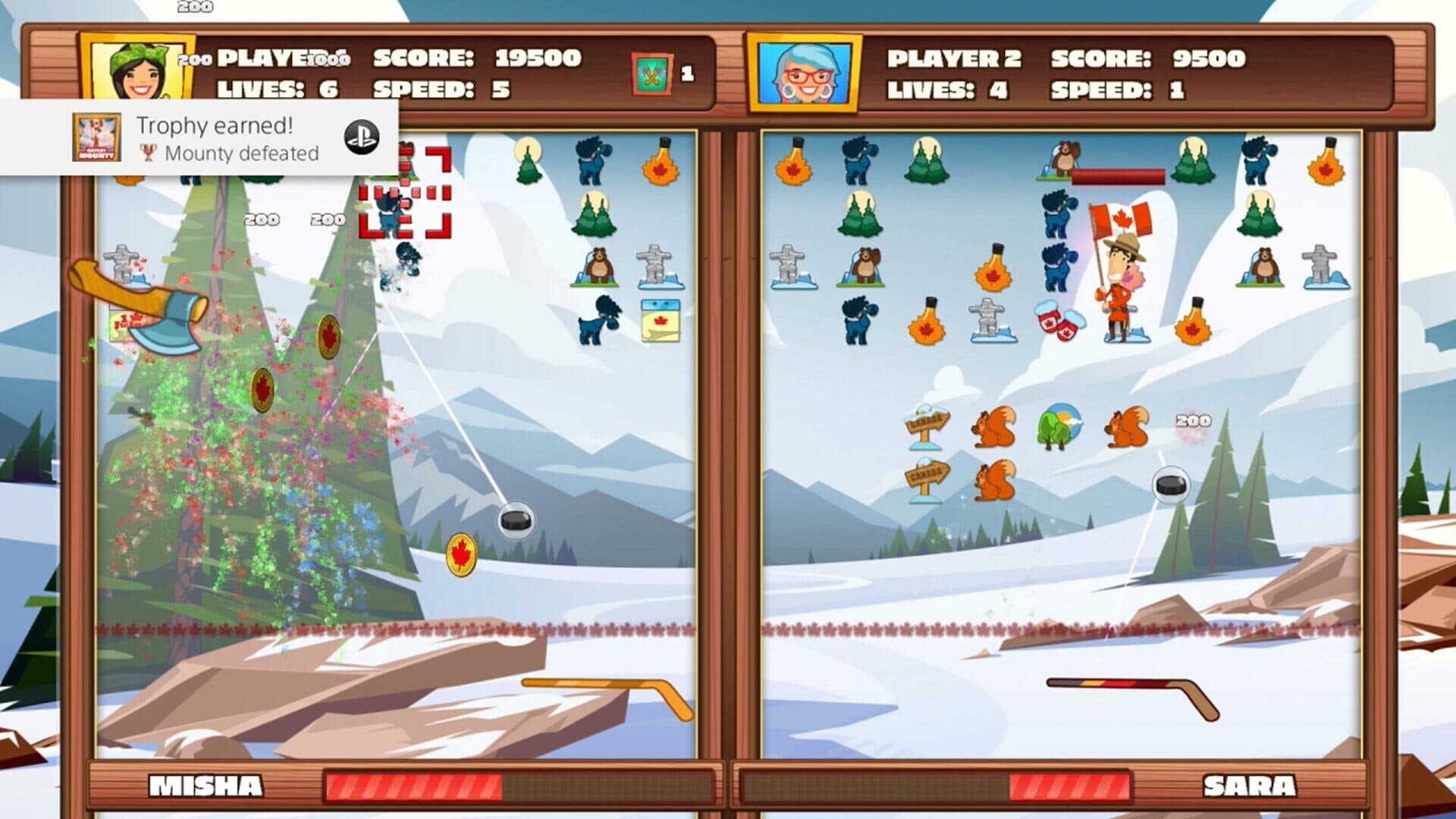 اسکرین‌شات Canada Break: Head to Head - 2