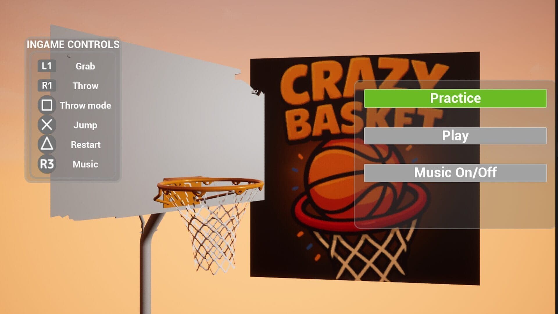 اسکرین‌شات Crazy Basket - 1