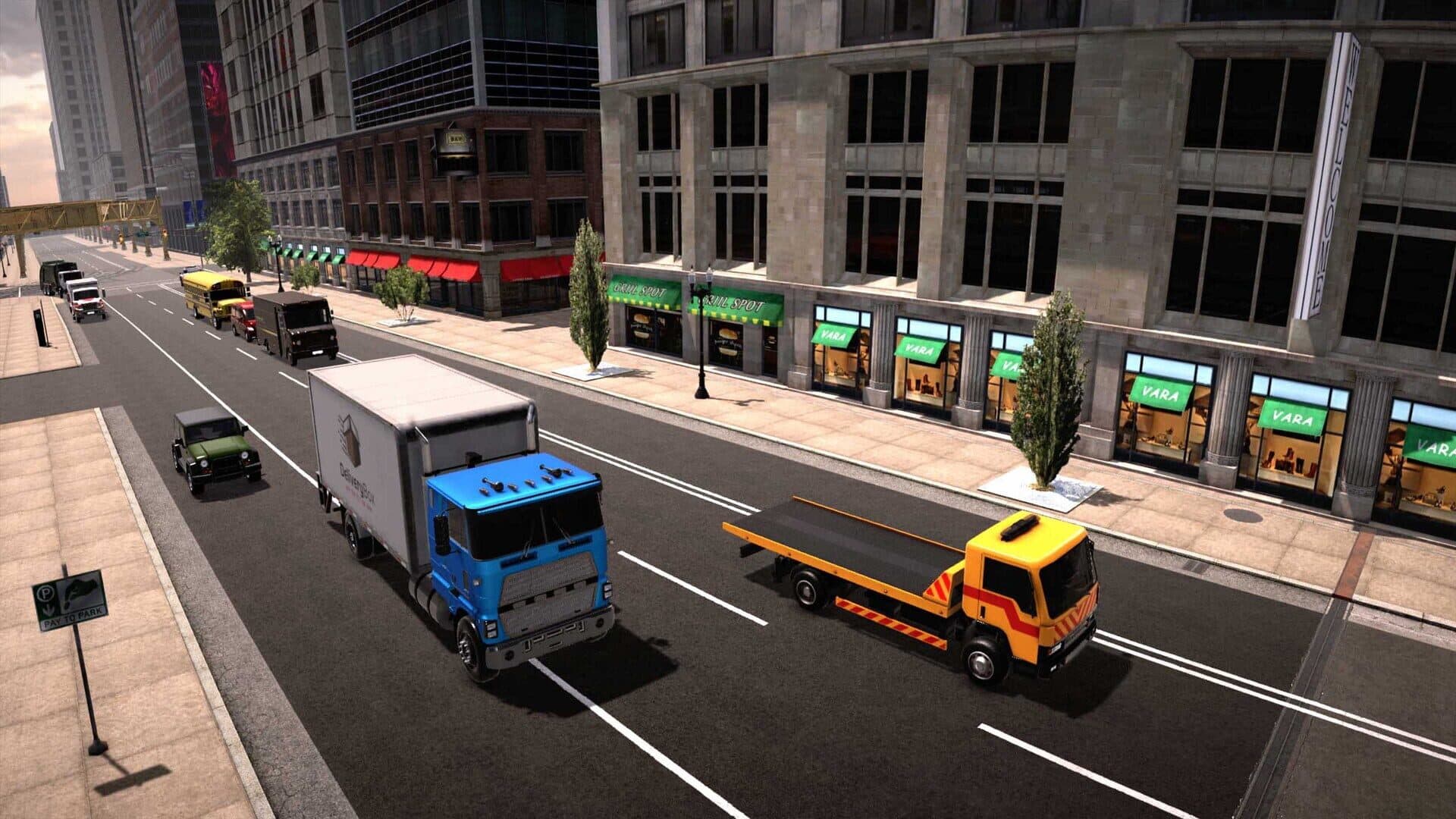 اسکرین‌شات Truck Simulator 2025: City Work Delivery - 5