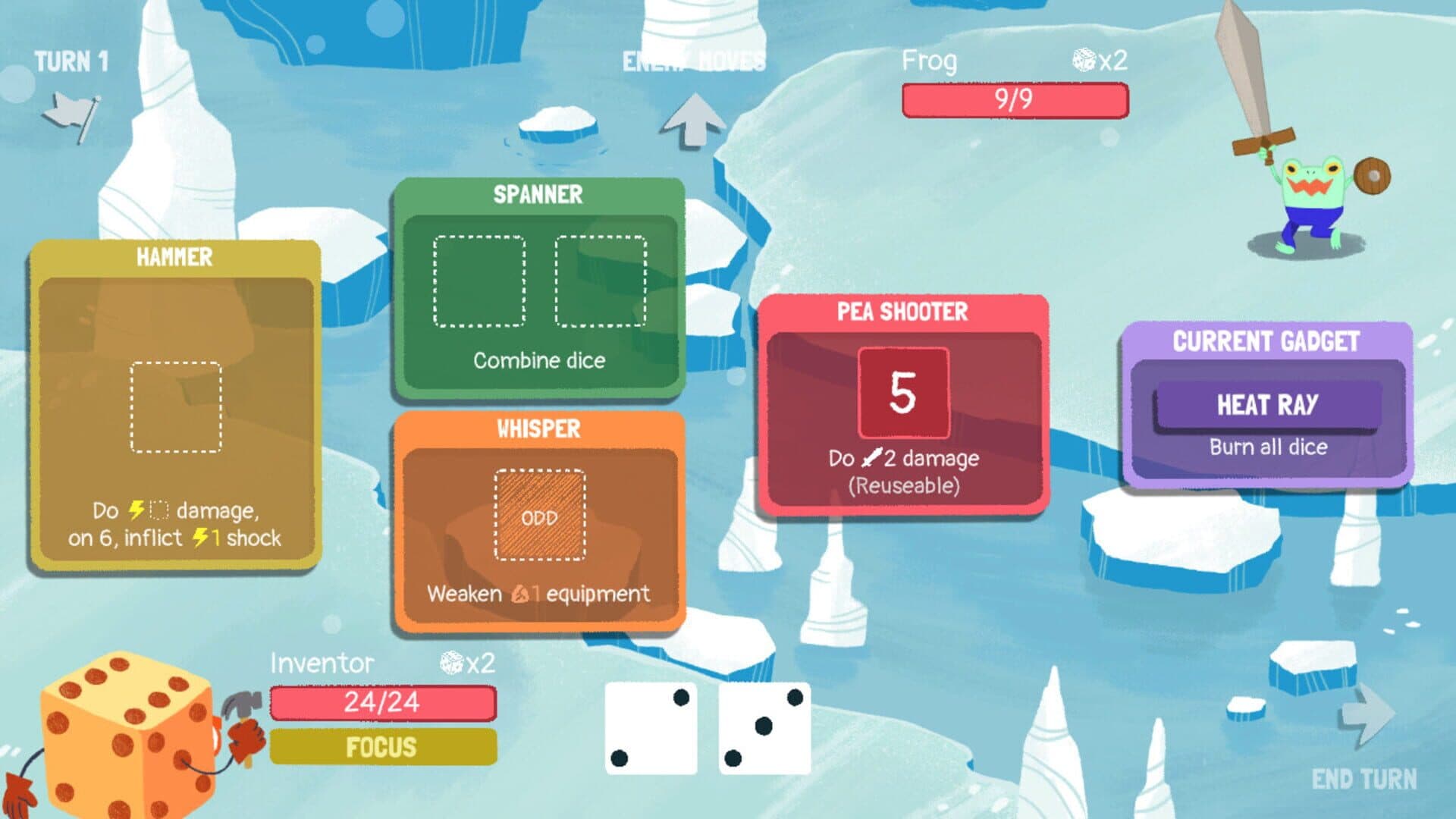 اسکرین‌شات Dicey Dungeons - 2