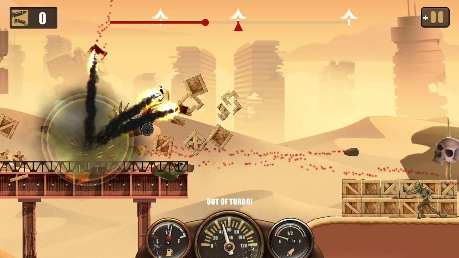 اسکرین‌شات Zombie Hill Race - 2