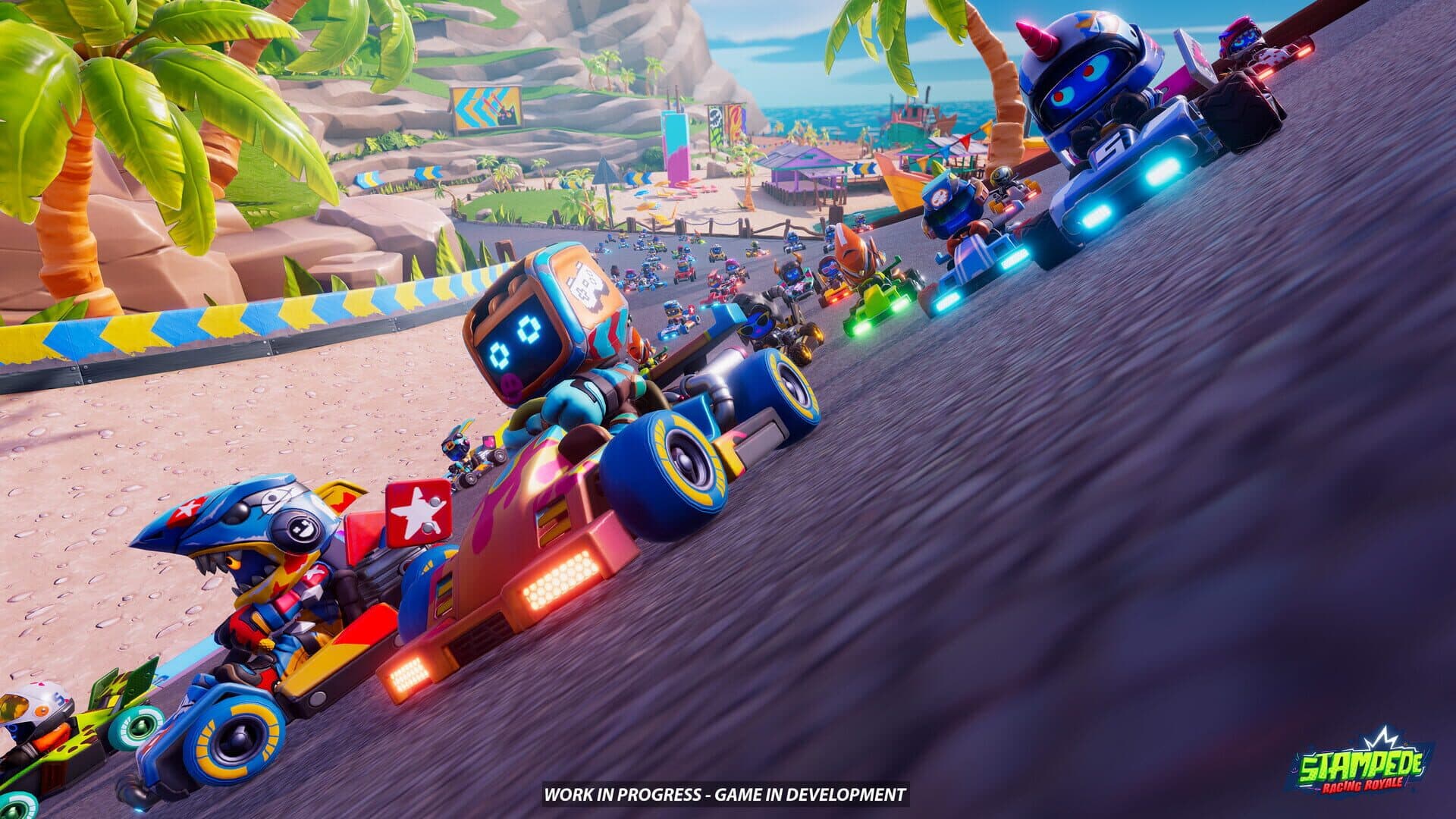 Stampede Racing Royale screenshot 1
