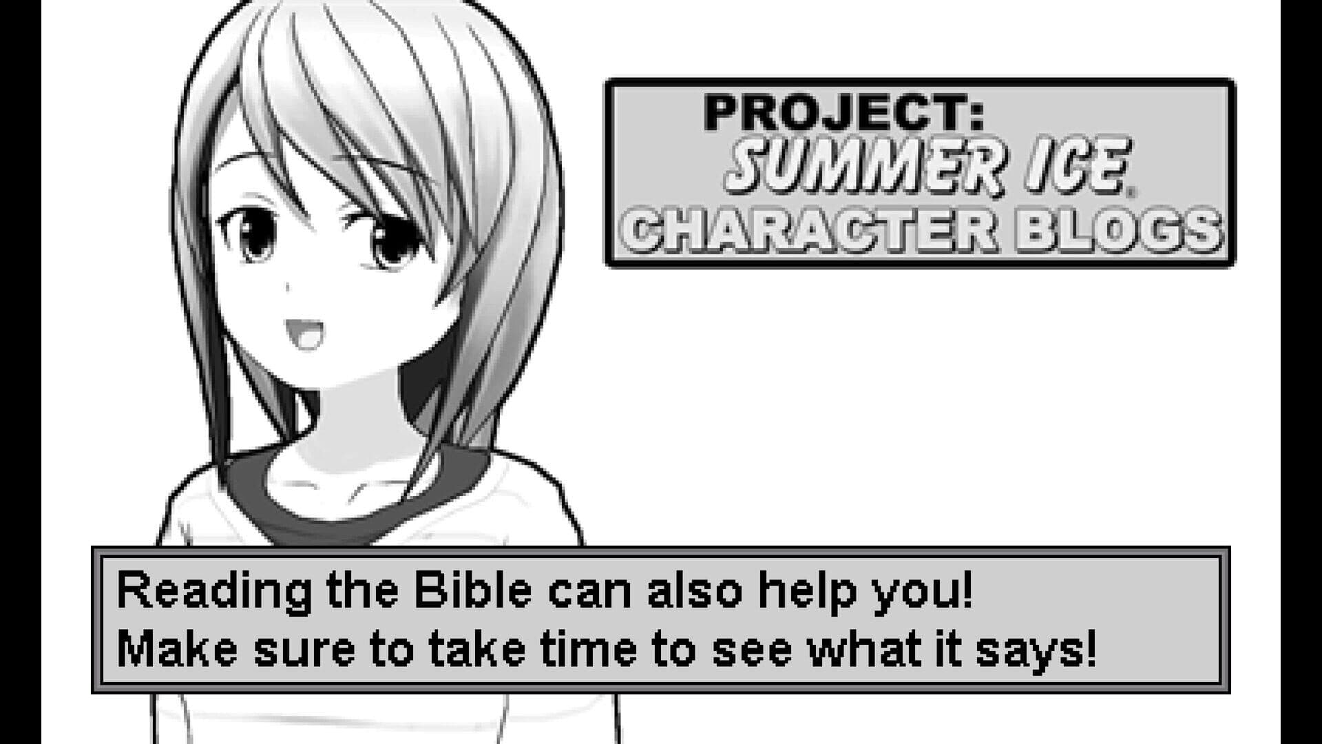 Welcome to Erin's Story in the World of Our Church and Halloween: Visual Novel screenshot 2