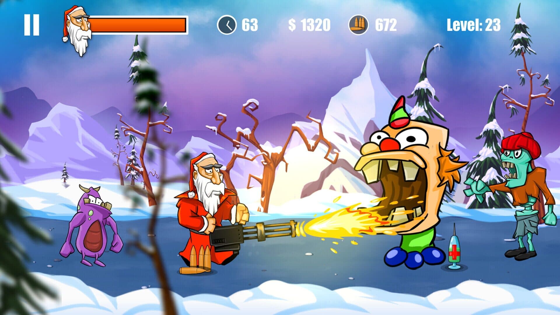 اسکرین‌شات Santa's Monster Shootout - 1