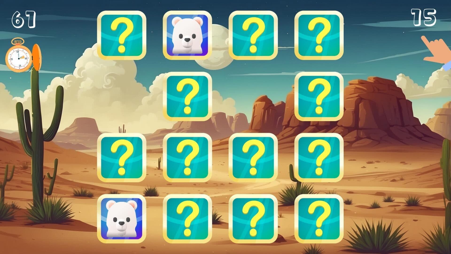 اسکرین‌شات Safari Puzzle Match - 2
