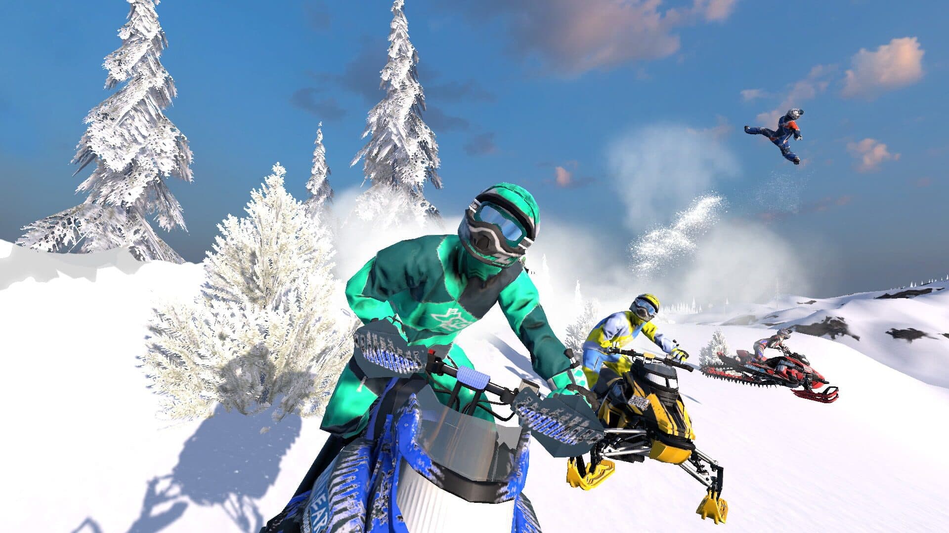Snow Moto Racing Freedom screenshot 9