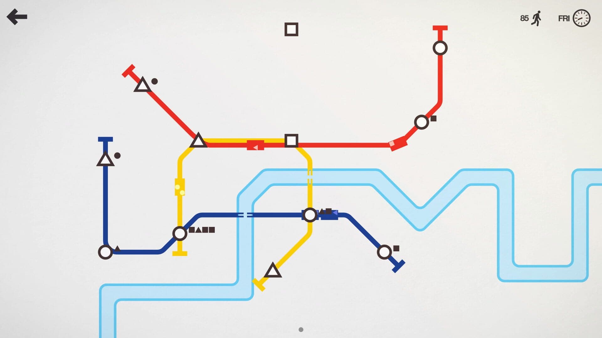 اسکرین‌شات Mini Metro - 1