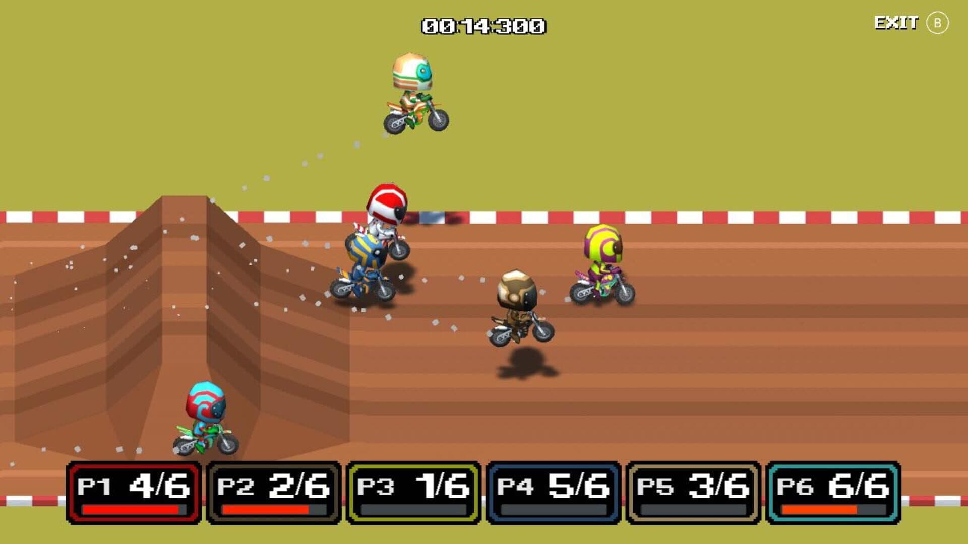 اسکرین‌شات Dirt Bike Retro - 4