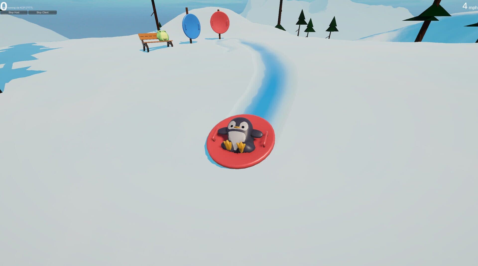 اسکرین‌شات Sledding Game - 2