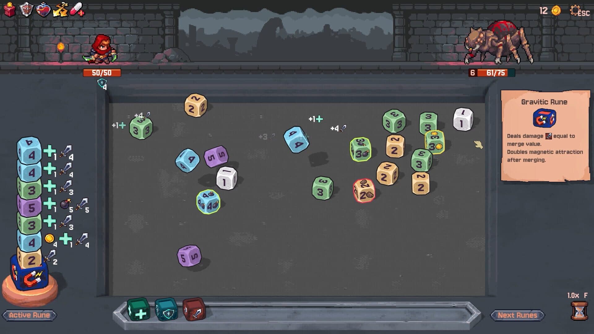 اسکرین‌شات Rune Dice - 2