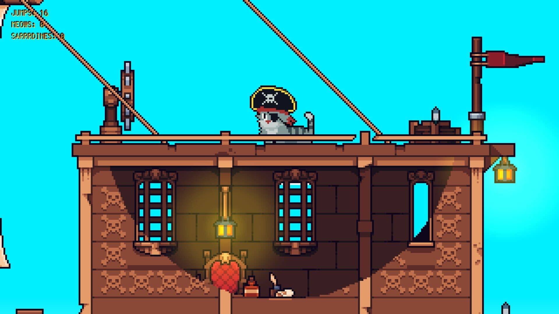 اسکرین‌شات Rooftop Rascal: The Pirate Cat - 3