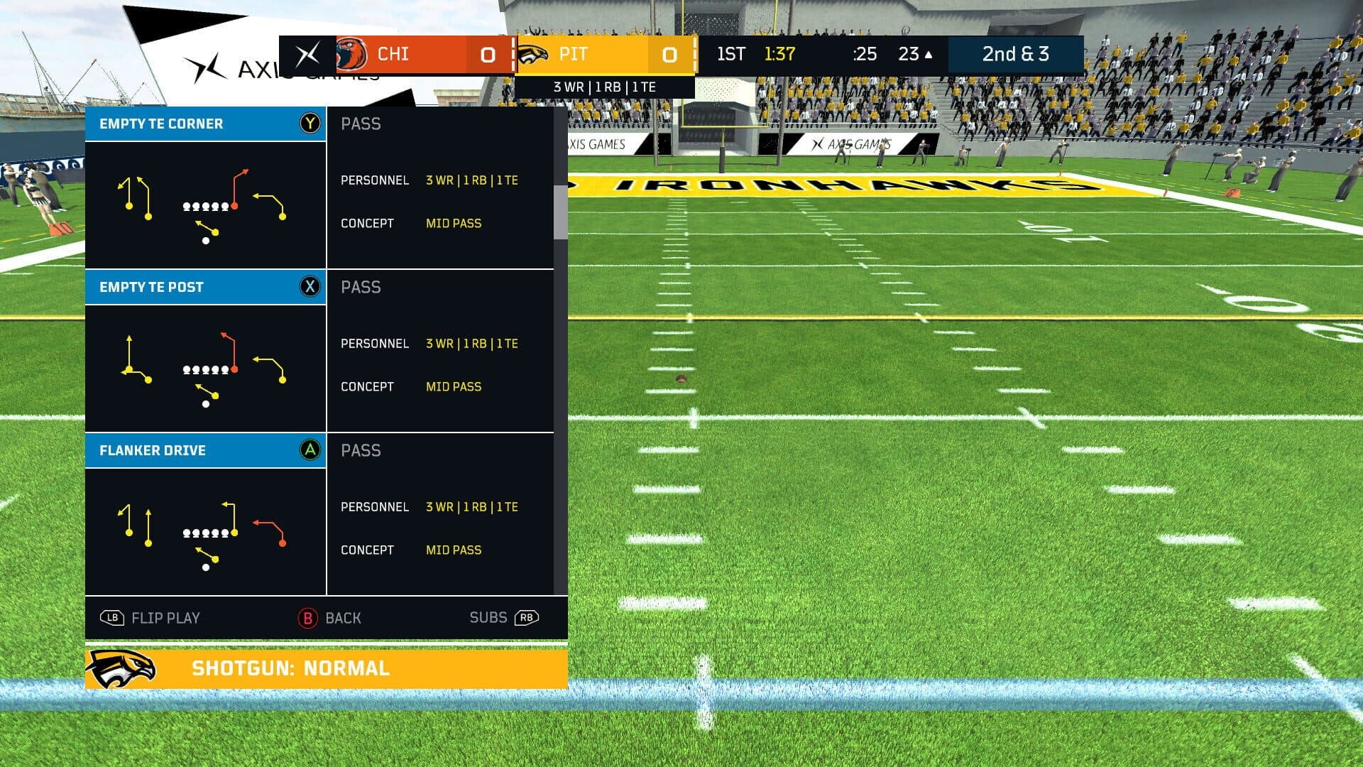 اسکرین‌شات Axis Football 2018 - 4